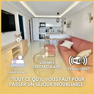  Appartement Luxueux - Vue - Piscine - Free Parking - Monaco